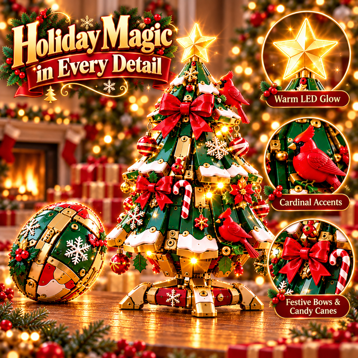 🎄🎁 Magical Egg-to-Christmas Tree – Transforming Holiday Decoration & Christmas Gift