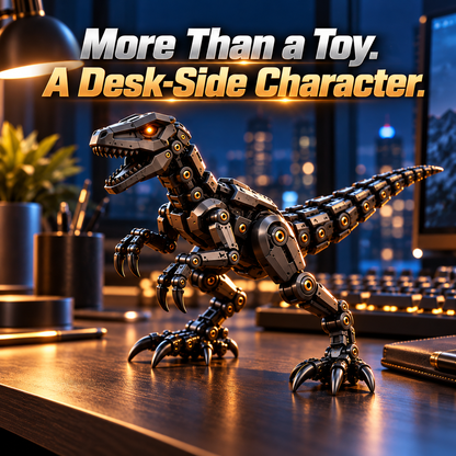 Egg to Raptor – 2-in-1 Transforming Mechanical Dinosaur Figure