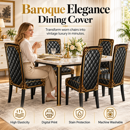 ✨Washable Stretch Chair Cover – Snug fit, durable & easy‑clean ✨