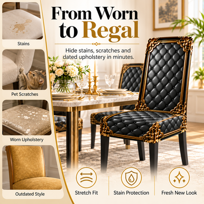 ✨Washable Stretch Chair Cover – Snug fit, durable & easy‑clean ✨
