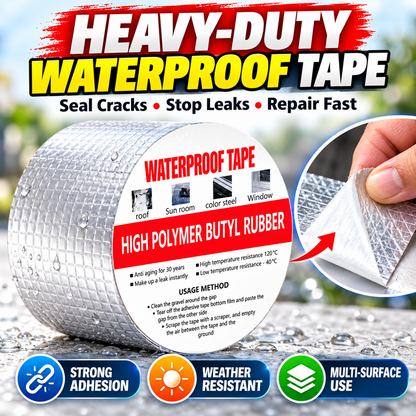 🛠️ Heavy-Duty Aluminum Foil Repair Tape – Moisture-Resistant Sealing & Repair