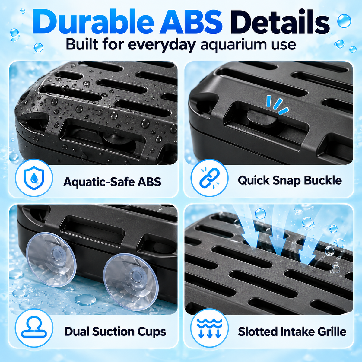 Turtle Tank Waste Collector | Aquarium Cleaning Accessory