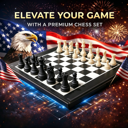 ♟️ Premium Magnetic Chess Set🔥250th Anniversary Special Edition Chessboard & Pieces