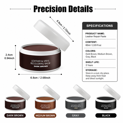 🔥Leather Repair Paste – Fix Cracks, Scratches & Tears