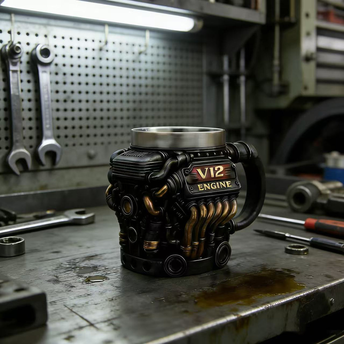🚘️Ultimate  Engine Theme Gift Mug · The Dream Choice for Car Enthusiasts
