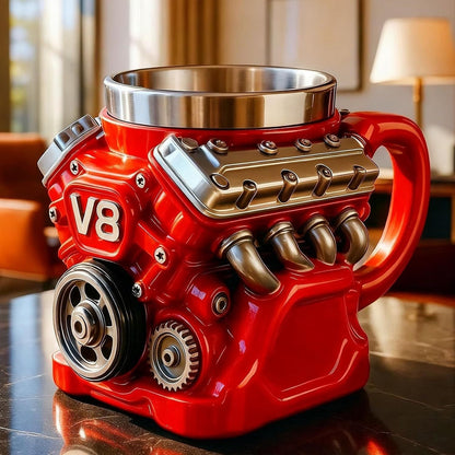 🚘️Ultimate  Engine Theme Gift Mug · The Dream Choice for Car Enthusiasts