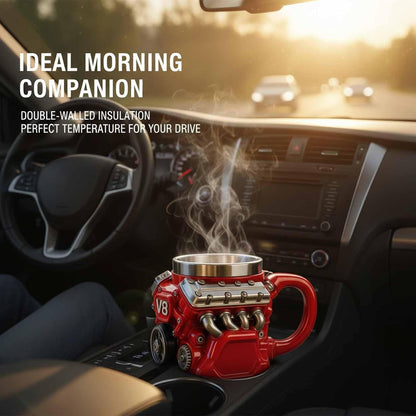 🚘️Ultimate  Engine Theme Gift Mug · The Dream Choice for Car Enthusiasts