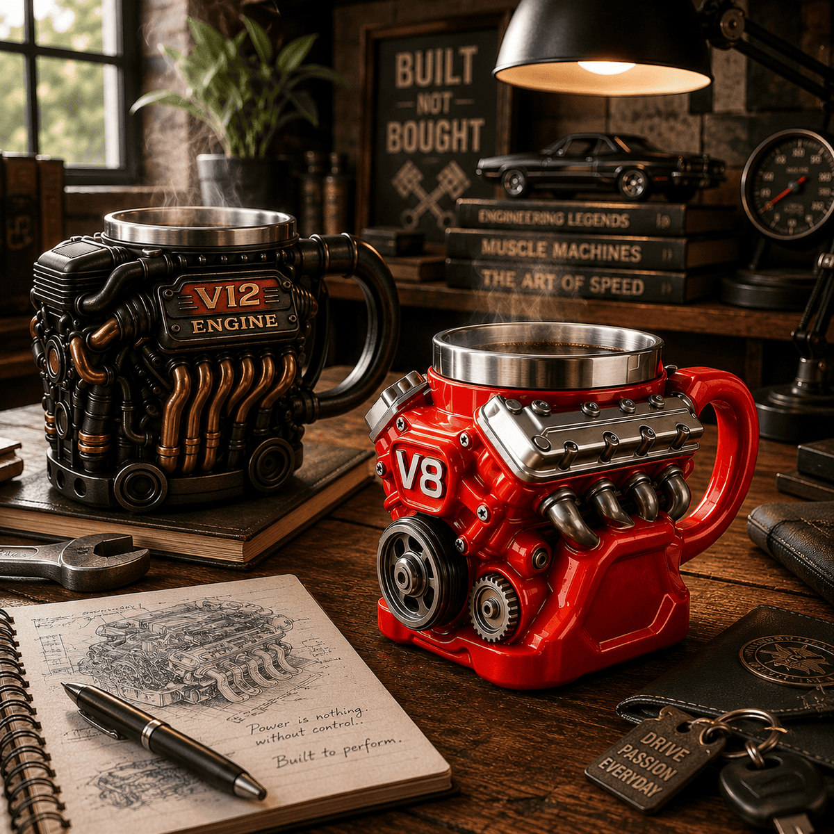 🚘️Ultimate  Engine Theme Gift Mug · The Dream Choice for Car Enthusiasts