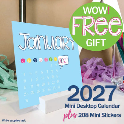 📅✨ 2027–2028 Reminder Binder – 24-Month All-in-One Life Planner