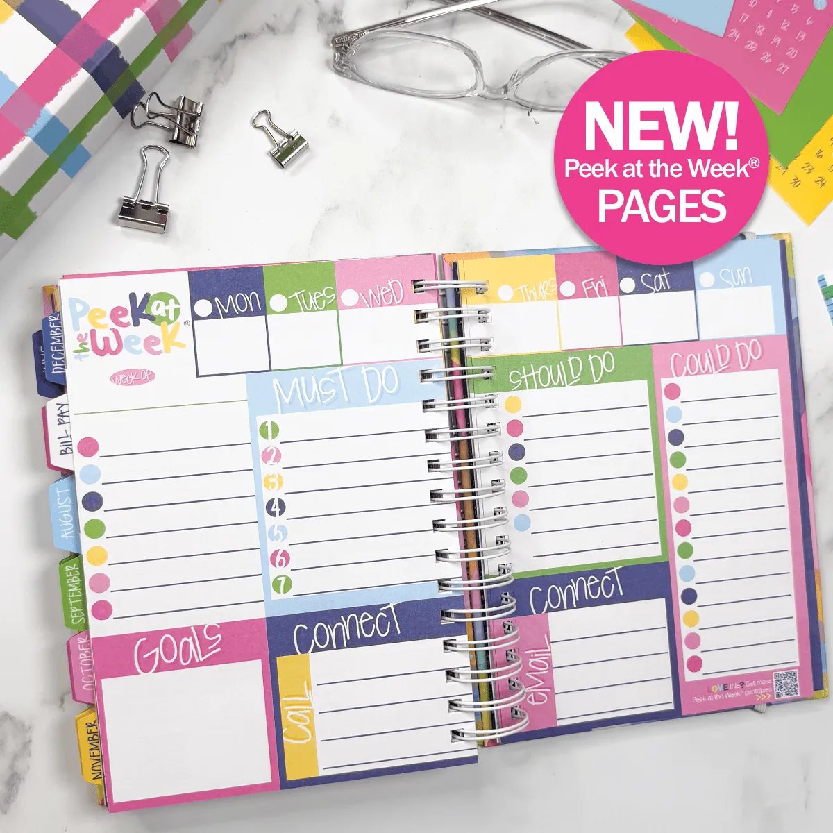 📅✨ 2027–2028 Reminder Binder – 24-Month All-in-One Life Planner