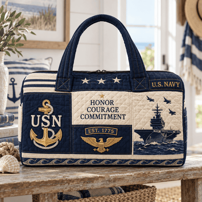 Ncrovopro military heritage quilted duffel bag product image