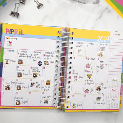 📅✨ 2027–2028 Reminder Binder – 24-Month All-in-One Life Planner