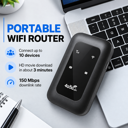 🛜No Setup. No Hassle. Just Connect📶 Pocket WiFi – Ready in Seconds 🔥