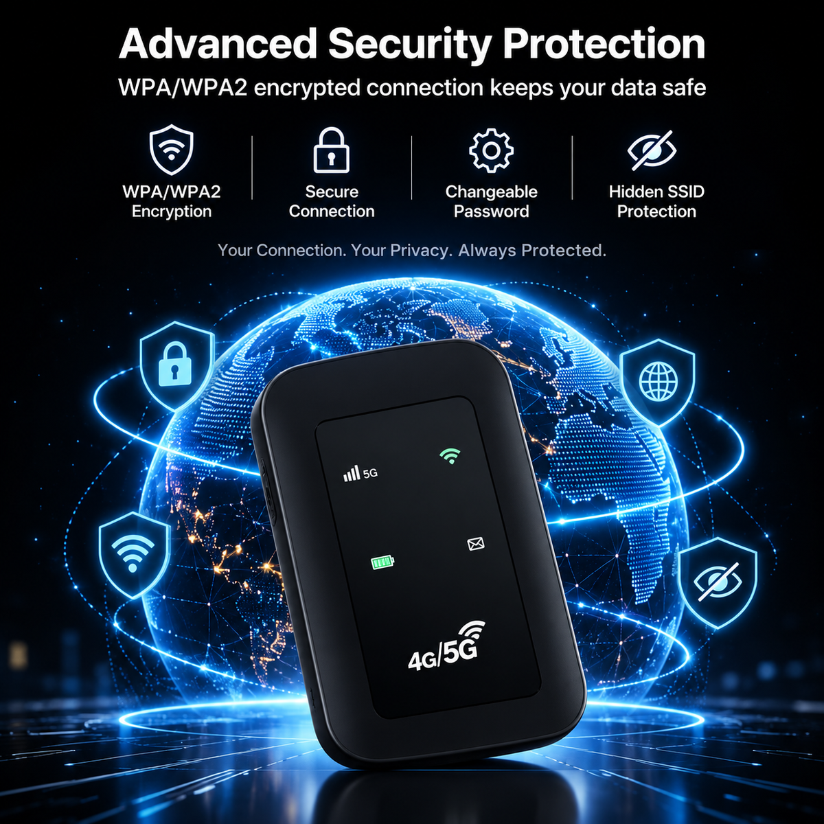 🛜No Setup. No Hassle. Just Connect📶 Pocket WiFi – Ready in Seconds 🔥