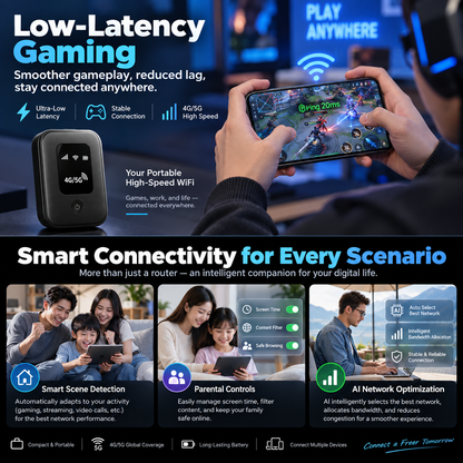 🛜No Setup. No Hassle. Just Connect📶 Pocket WiFi – Ready in Seconds 🔥