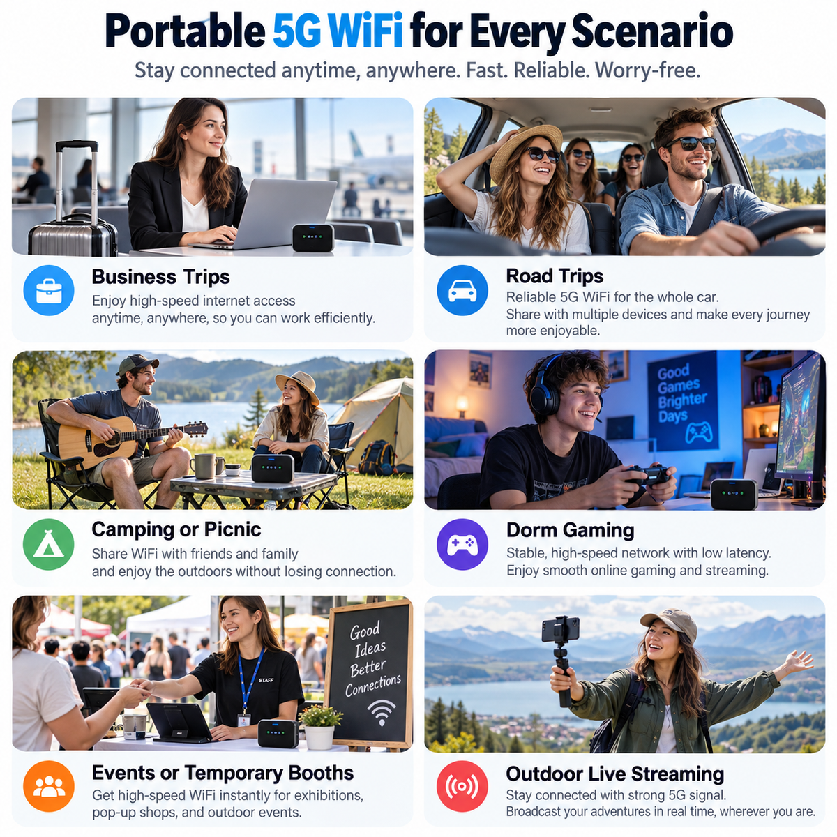 🛜No Setup. No Hassle. Just Connect📶 Pocket WiFi – Ready in Seconds 🔥