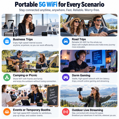 🛜No Setup. No Hassle. Just Connect📶 Pocket WiFi – Ready in Seconds 🔥