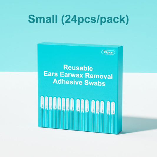 👂 Reusable Earwax Removal Adhesive Swabs – Easy & Mess-Free Ear Cleaning