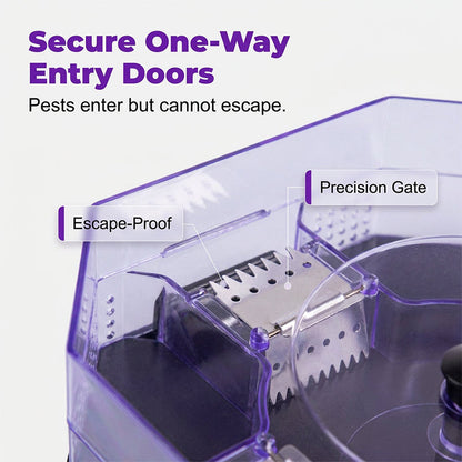 ♻️💐High-Efficiency Reusable Roach Trap – Eco-Friendly, Safe, Easy To Clean, Reusable Household Pest Catcher