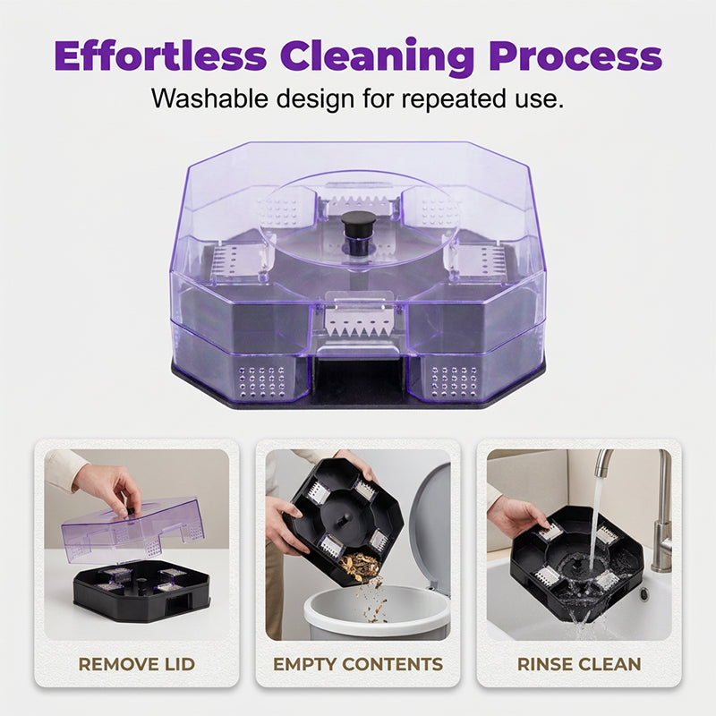 ♻️💐High-Efficiency Reusable Roach Trap – Eco-Friendly, Safe, Easy To Clean, Reusable Household Pest Catcher