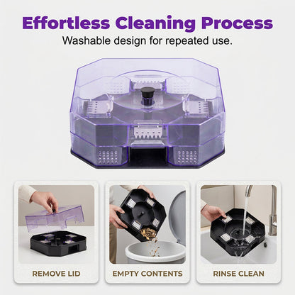 ♻️💐High-Efficiency Reusable Roach Trap – Eco-Friendly, Safe, Easy To Clean, Reusable Household Pest Catcher