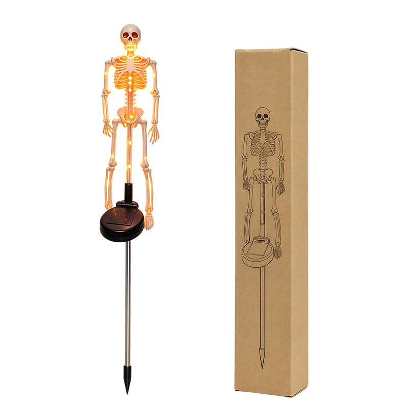 💀 Solar Skeleton Stake Light – Spooky Outdoor Halloween Pathway Decor