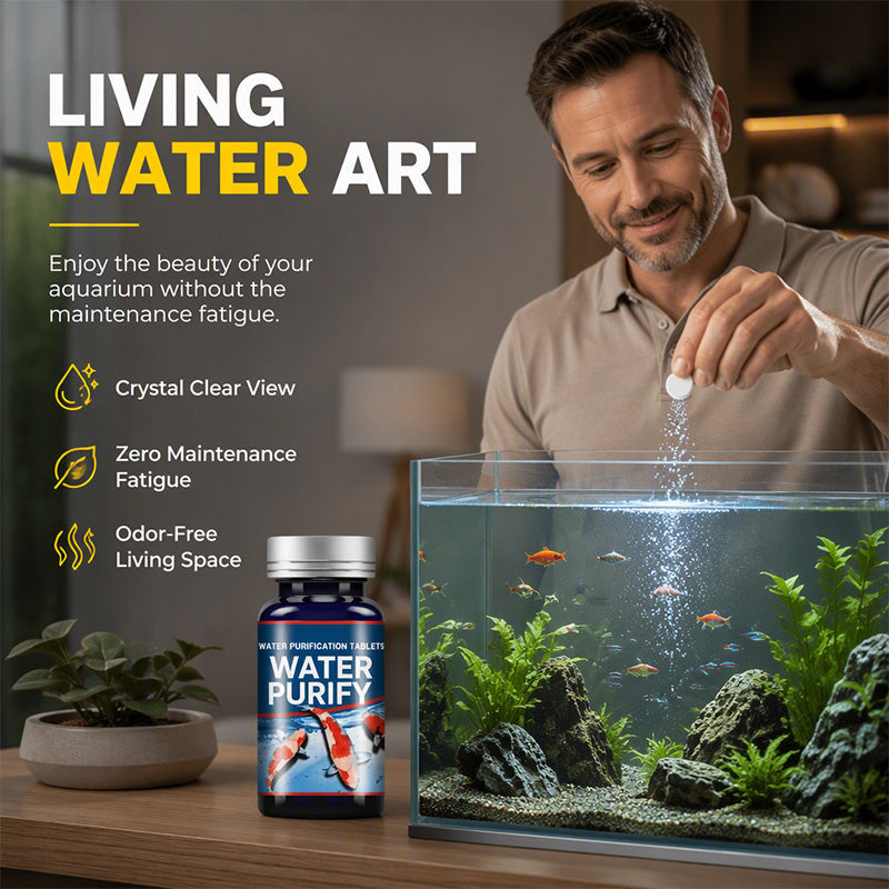 🔥 50K+ Sold! 🐠 Aquarium Tablets 💧 Beneficial Bacteria for Clear Water