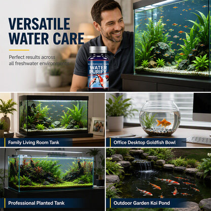🔥 50K+ Sold! 🐠 Aquarium Tablets 💧 Beneficial Bacteria for Clear Water