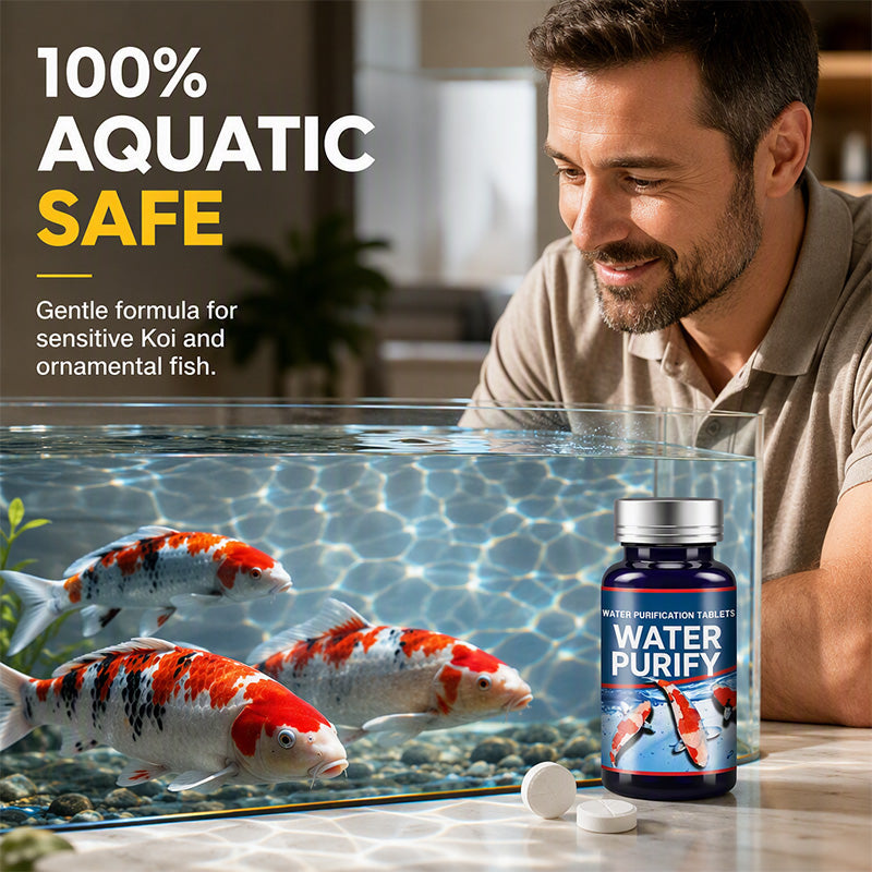 🔥 50K+ Sold! 🐠 Aquarium Tablets 💧 Beneficial Bacteria for Clear Water