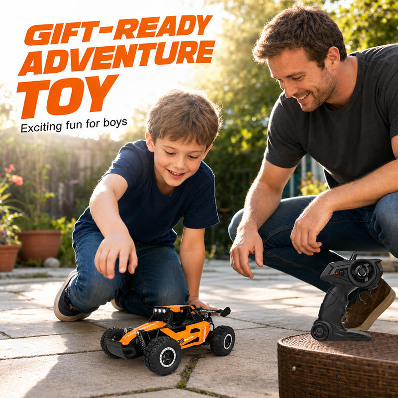 RC off-road car as a gift for remote control vehicle enthusiasts